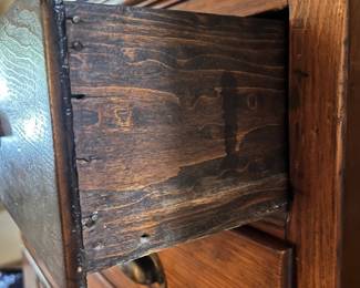 F25 - $895. 15 Drawer Flat File - solid wood. Measures 41" tall, 20" deep, 60" tall. All drawers slide. In very good condition!