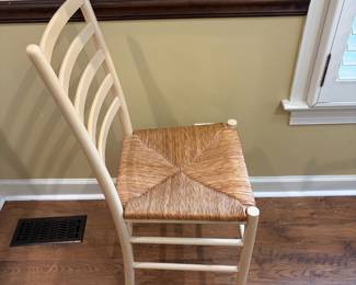 F29 - $150 for the set. Round, Pier 1 Dining Table and Chairs. Measures 42" round x 30" tall. Sturdy and in very good condition.