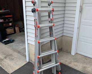 F113- $180. Little Giant Leveler Ladder.