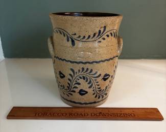 F83 - $25. Vintage Stoneware Crock.