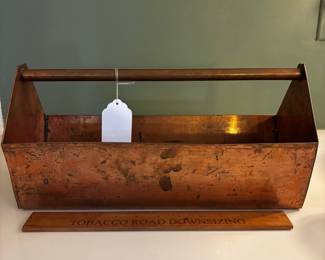 F92 - $125. Michael Bonne 14" Copper Caddy.