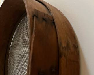 F46 - $50. Antique Bentwood Sifter.
