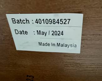 F1 - $450. Dining Table + 6 Chairs with 2 Butterfly Leaves. Table is 63.5" x 38" x 29" tall. Each leaf adds an additional 18". Table + Chairs are in excellent condition. Chairs are 19" wide x 20" deep x 40.5" tall. Floor to Seat is 19.5".