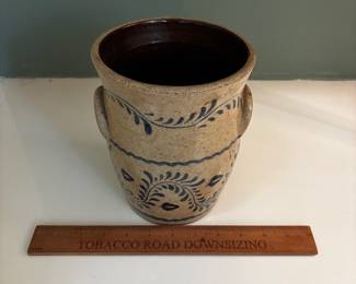 F83 - $25. Vintage Stoneware Crock.
