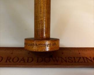 F84 - $30. Lot of 5 Antique Wooden Spools. Some are marked Joseph Lumb & Sons