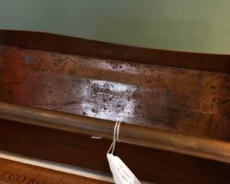 F92 - $125. Michael Bonne 14" Copper Caddy.