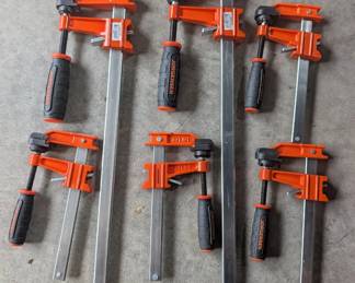 F106 - $35. Set of 6 Clamps.