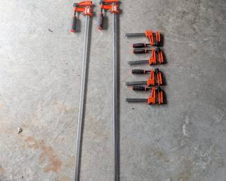 F106 - $35. Set of 6 Clamps.