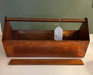 F92 - $125. Michael Bonne 14" Copper Caddy.