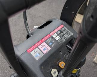 F112- $40. Clean Force Pressure Washer.