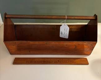 F92 - $125. Michael Bonne 14" Copper Caddy.