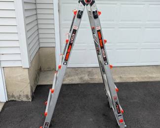 F113- $180. Little Giant Leveler Ladder.