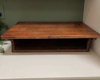 F34 - $50. Antique Writing Desk / Lap Desk.