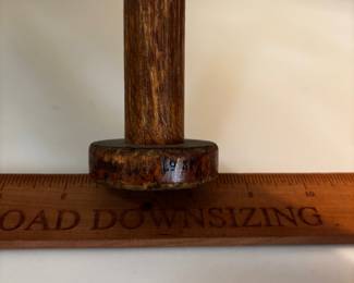 F84 - $30. Lot of 5 Antique Wooden Spools. Some are marked Joseph Lumb & Sons