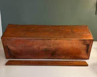 F92 - $125. Michael Bonne 14" Copper Caddy.