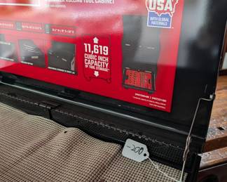 F114 - $200. Craftsman Tool Chest & Rolling Tool Cabinet.