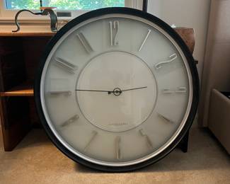 F69 - $40. Sterling & Noble. 28" round Wall Clock.