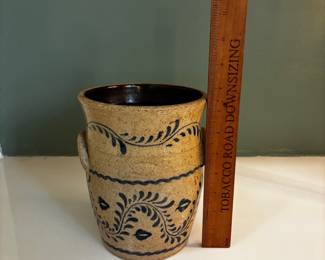 F83 - $25. Vintage Stoneware Crock.