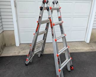 F113- $180. Little Giant Leveler Ladder.