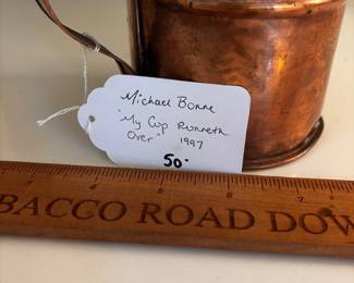 F90 - $50. Michael Bonne 1997, "My Cup Runneth Over".