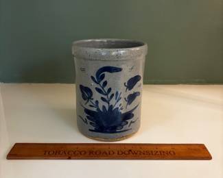 F78 - $15. Bastine Pottery Crock. Noblesville IN