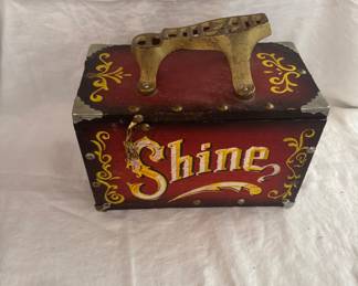 vintage shoe shine kit
