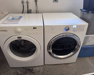 washer and dryer