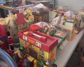 Vintage Fisher price various toys