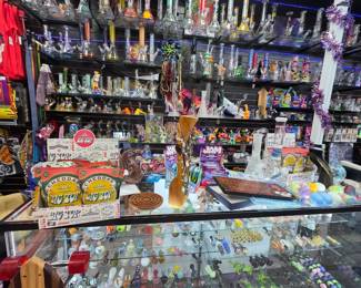 Hand blown glass