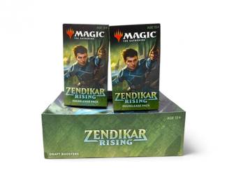 34 BrandNewMTGZendikarRisingPrereleaseSealedBoosterCollection