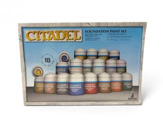 54 CitadelFoundationPaintSet18PaintPotsNEW