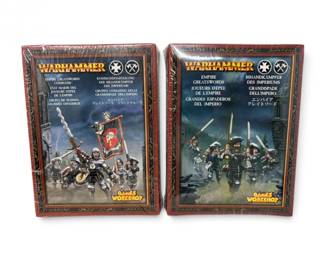 19 BrandNewSealedWarhammerEmpireGreatswordsCommand2Boxes