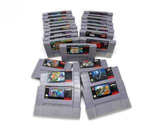 104 SuperNintendoSNESGameCollectionMarioRPGYoshiMortalKombat