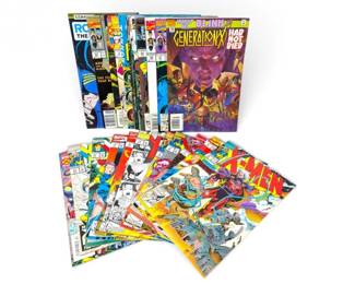 2 MarvelXMenSpiderManComicBookCollectionVeryGoodCondition