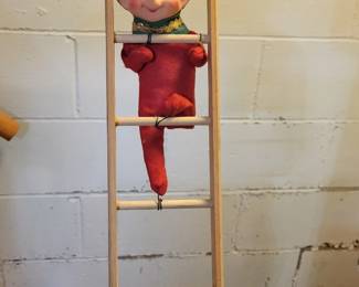 Elf on ladder