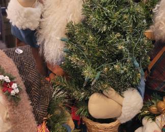 Very large rare Byer Santa 