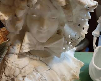 Carved marble/stone figurine 