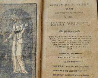 Antique book "Mary Velnet"