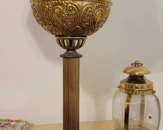 Bradley and Hubbard lamp