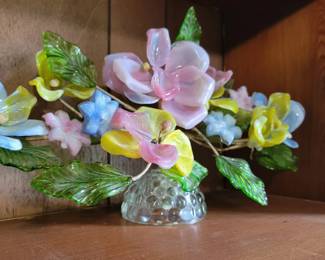 More glass flowers