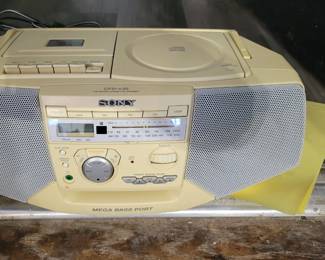 Vintage Sony "boom box"