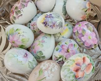 Hand painted eggs