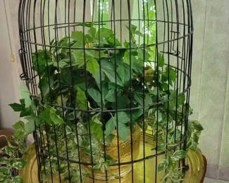 Birdcage decor