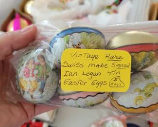 Rare Swiss Ian Logan Easter eggs