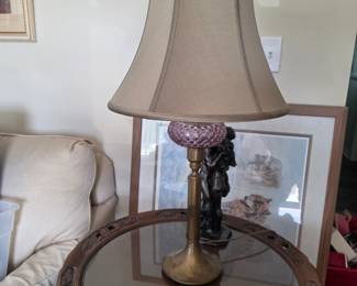 Nice furniture and lamps