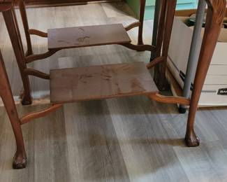 Pair of matching end tables
