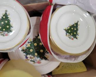 Hall Superior China plates.  Rare
