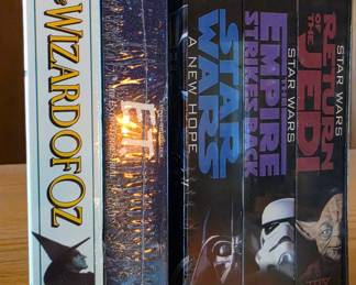 Star Wars Trilogy VHS Set: A New Hope, Empire Strikes Back, Return of the Jedi (THX Digitally Mastered)