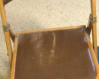 Vintage Stakmore Folding Bridge Chair