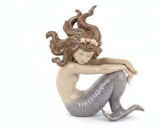 Lladro Illusion Mermaid Figurine #1413
